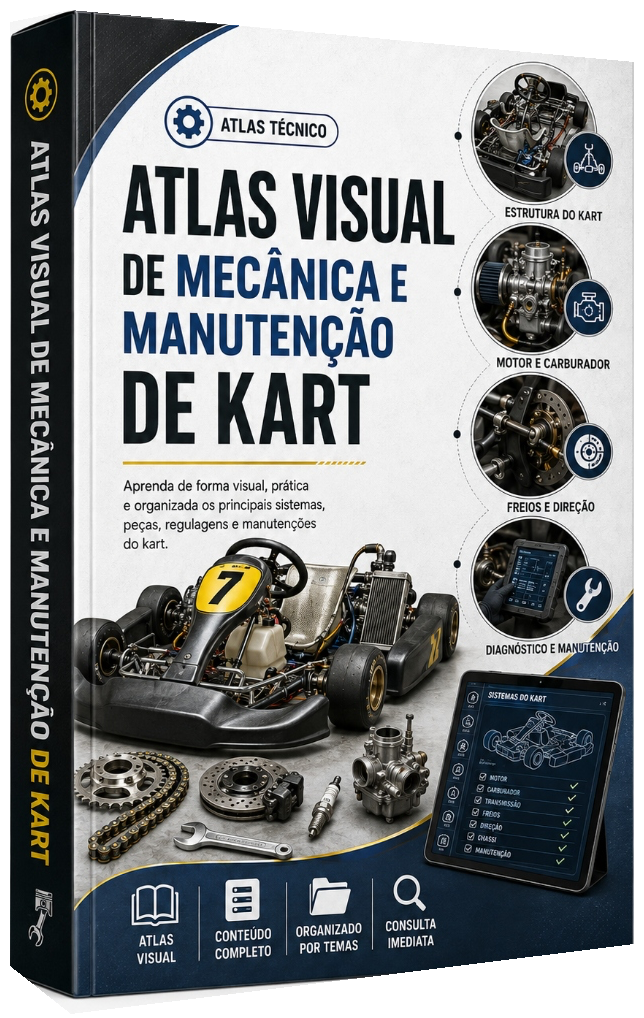 Atlas Visual Completo de Mecânica e Manutenção de Kart
